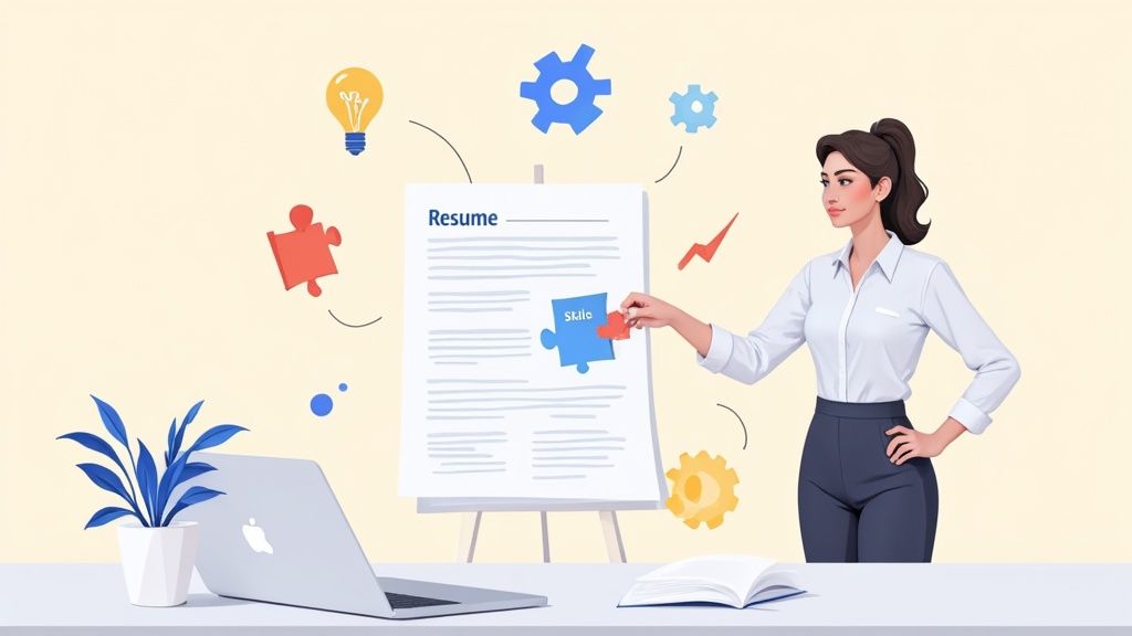 A Guide to the Career Change Resume Template