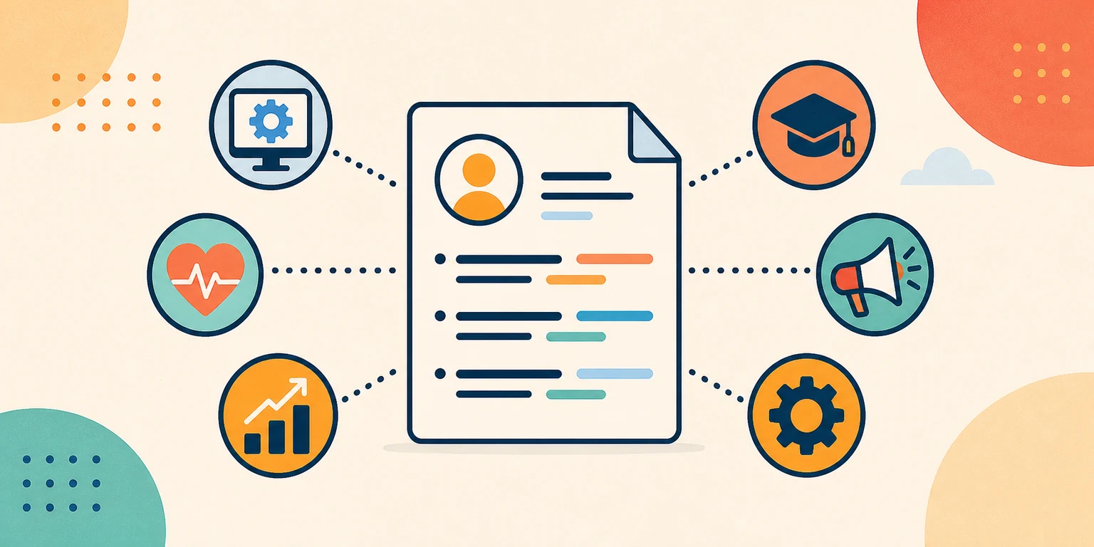 Resume Keywords by Industry: Practical Lists for 12 Career Paths