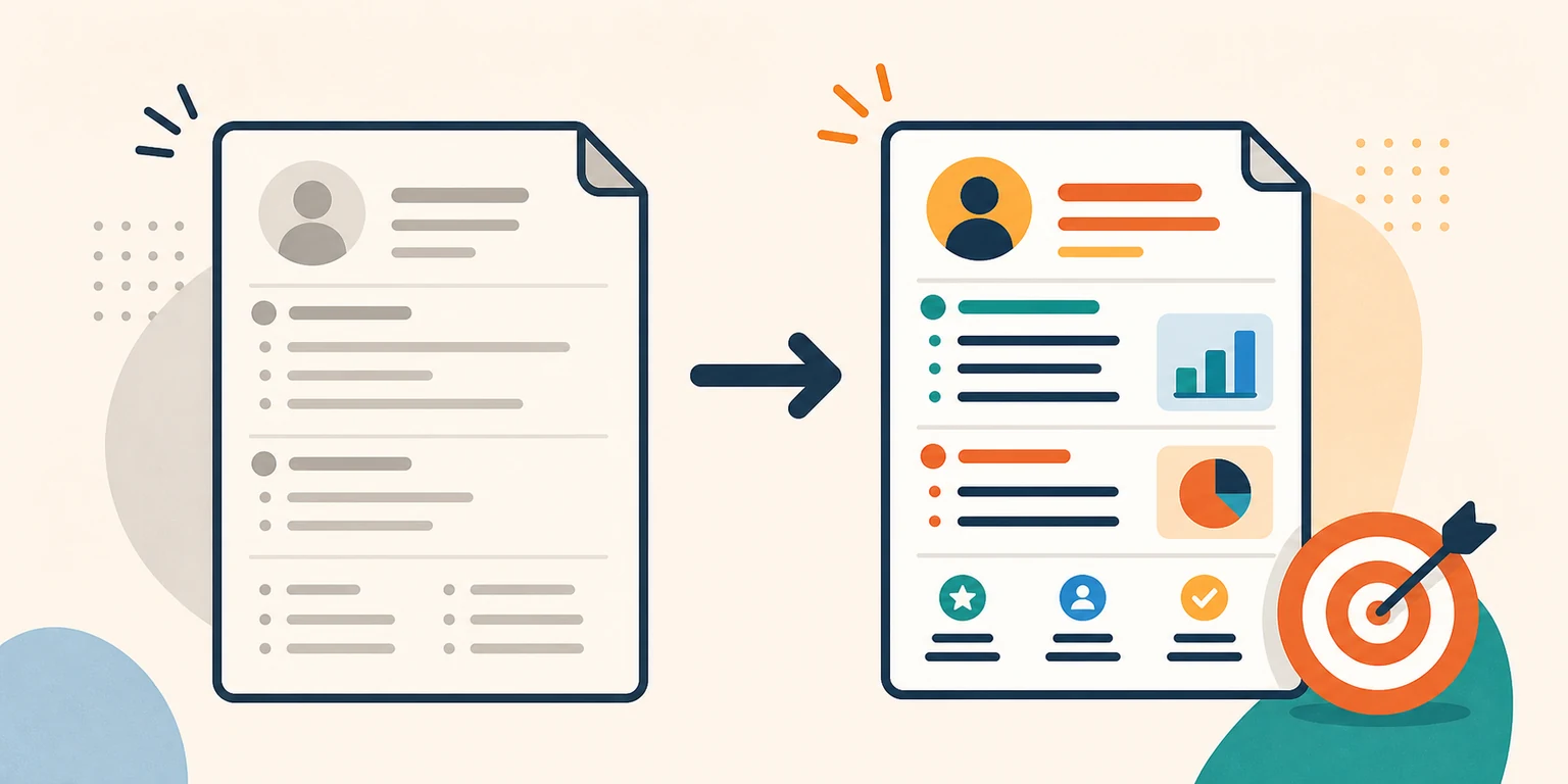 Tailored Resume Example: Before and After a Job Description
