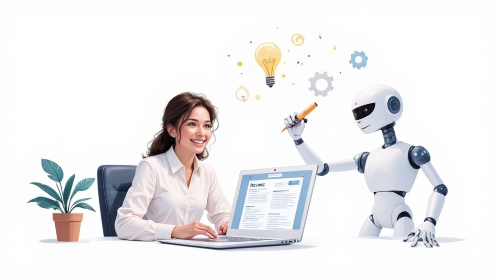 How to Use AI to Write a Resume & Get Noticed
